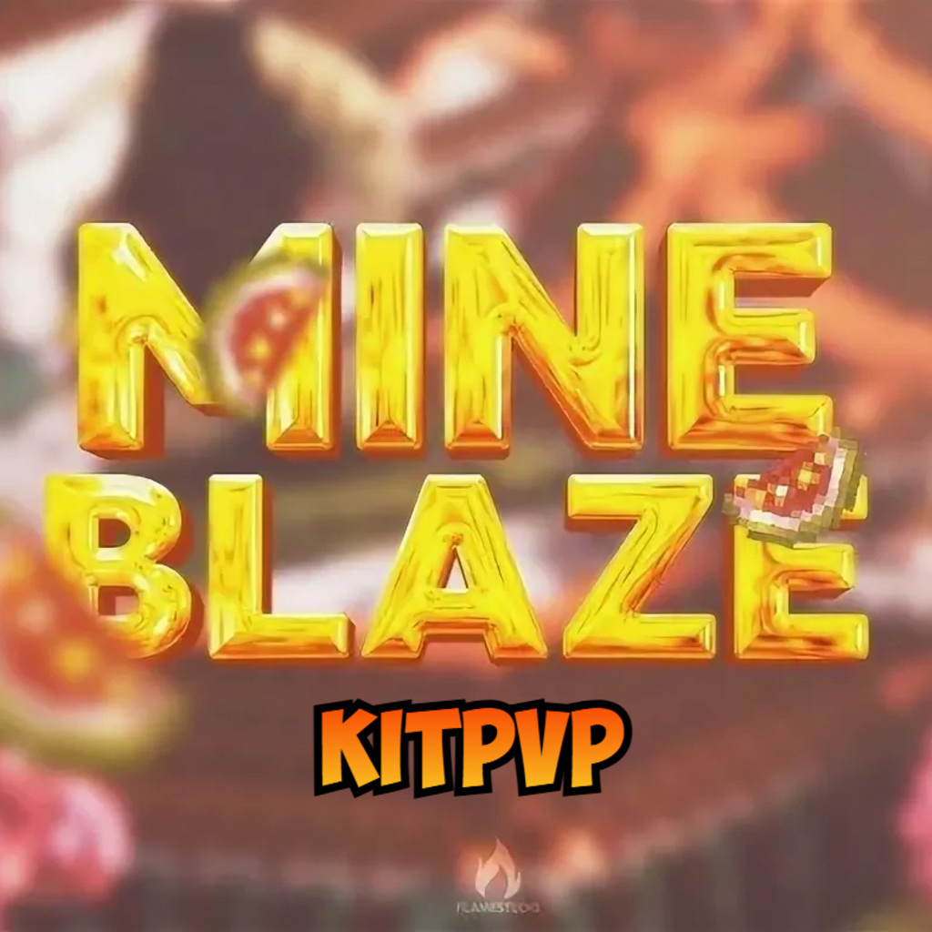 MineBlaze KitPvP Logo